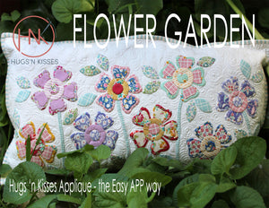 Flower Garden Postcard Pattern with Easyapp Pack