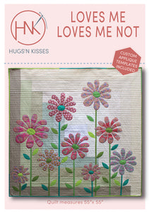 Loves Me Loves Me Not <BR>Tilda Flower Garden Quilt