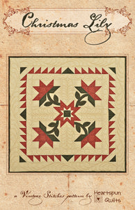 Christmas Lily Pattern