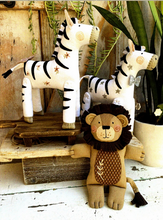 Load image into Gallery viewer, Jungle Friends - Lion &amp; Zebra&lt;BR&gt;designed by Heart to Hand
