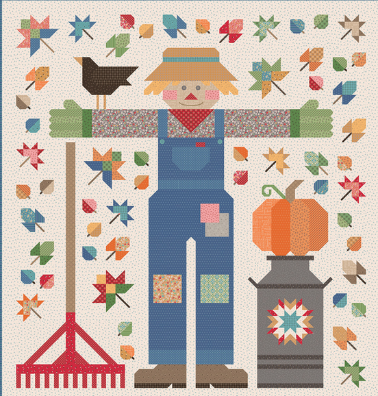 The Quilted Scarecrow<BR>by Lotti Holt