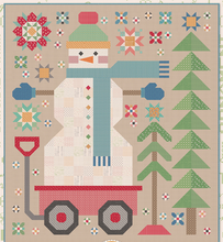 Load image into Gallery viewer, The Quilted Snowman &lt;BR&gt;design by Lori Holt
