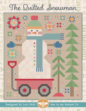 Load image into Gallery viewer, The Quilted Snowman &lt;BR&gt;design by Lori Holt
