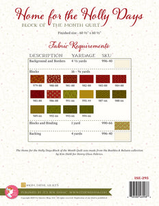Home for the Holly Days<BR>Designed by Kim Diehl
