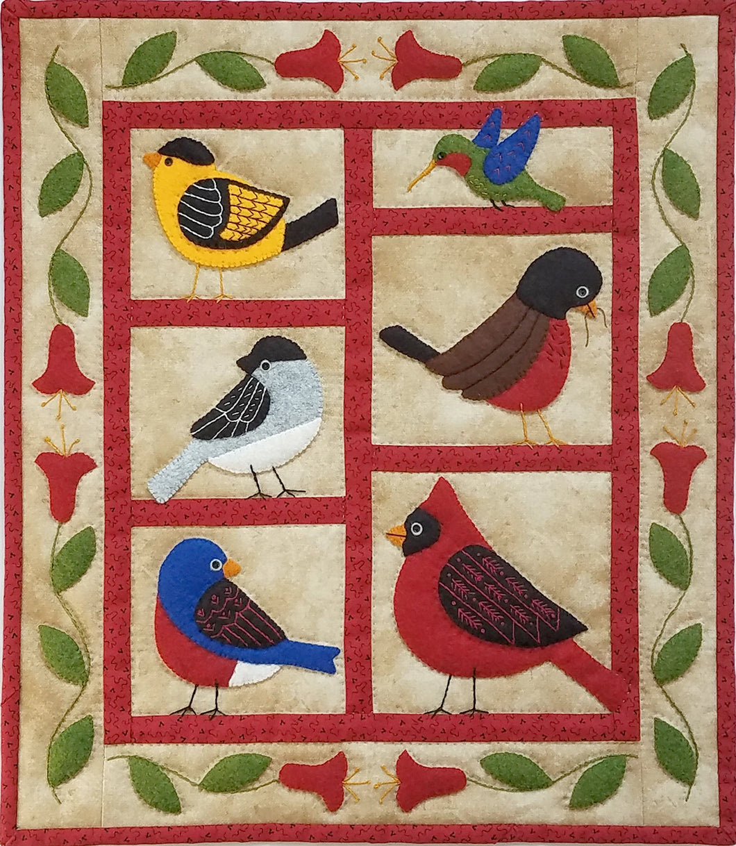 Backyard Birds Kit & Pattern