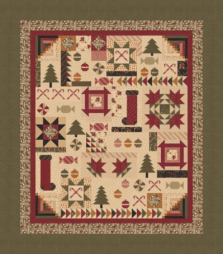 A Vintage Christmas Sampler Pattern