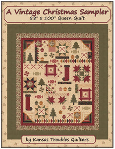 A Vintage Christmas Sampler Pattern