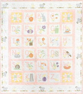 Little Chick-A-Dee Flannel Panel Kit<BR>Choose From Aqua or Pink<BR>Design by Bonnie Sullivan
