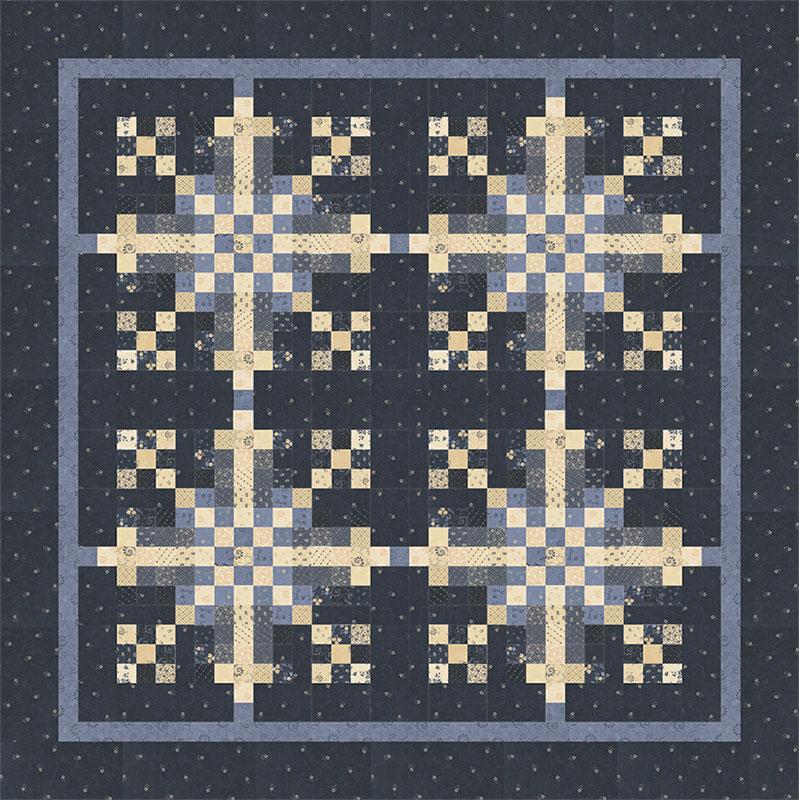 Icy Blue Pattern