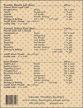 Load image into Gallery viewer, Flannel Season Quilt Pattern
