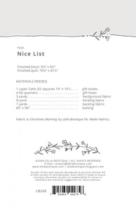 Nice List Kit<br>Lella Boutique