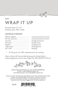 Wrap It Up