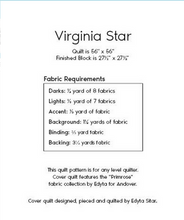 Load image into Gallery viewer, Virginia Star
