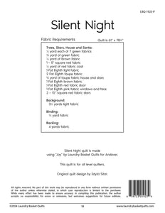 Silent Night<BR>From Laundry Basket Quilts