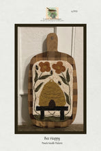 Load image into Gallery viewer, Bee Happy Punch Needle Pattern
