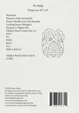 Load image into Gallery viewer, Bee Happy Punch Needle Pattern
