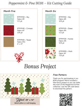 Load image into Gallery viewer, Peppermint &amp; Pine Pattern
