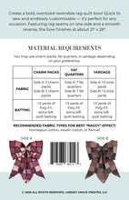 Load image into Gallery viewer, The Big Giant Rag Quilt Bow
