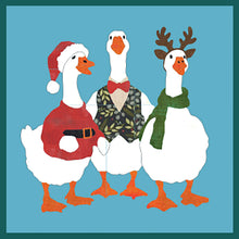 Load image into Gallery viewer, Goosey Christmas Sewing Applique Pattern

