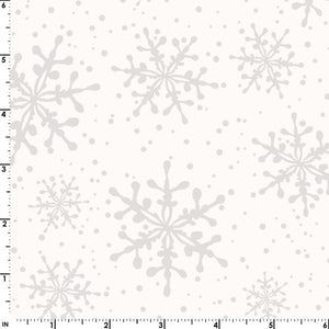Snowflakes Soft White <BR>MAS16007-SW