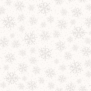 Snowflakes Soft White <BR>MAS16007-SW