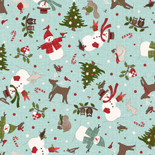 Load image into Gallery viewer, Snowtop Mountain Flannel MASF11162-Q
