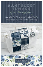 Load image into Gallery viewer, Nantucket Summer Mini Charm Bag Kit or Pattern

