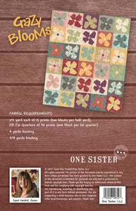 Crazy Blooms Kit & Pattern<BR>Once Known as Spring Fever