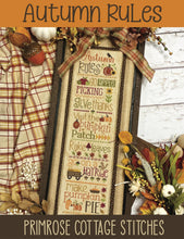 Load image into Gallery viewer, Autumn Rules <BR> Cross Stitch Pattern

