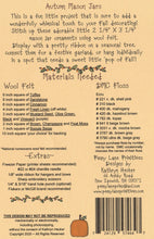 Load image into Gallery viewer, Autumn Mason Jars
