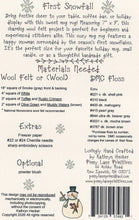 Load image into Gallery viewer, First Snowfall Mud Rug
