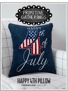 Happy 4th of July Pillow Pattern