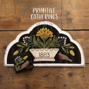 1883 Mat & Pincushion<BR> Kit & Pattern