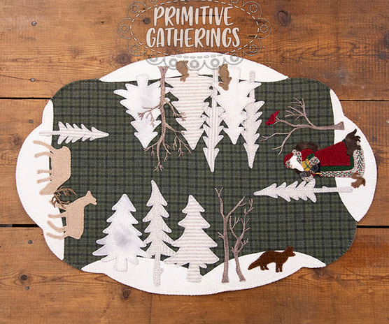 Santa's Journey Table Mat