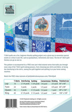 Load image into Gallery viewer, T-Shirt Quilt Pattern
