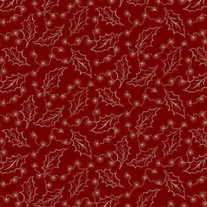 Cozy Christmas 108" Quilt Back <BR> QB111337D  RED<BR>Sale
