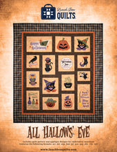 Load image into Gallery viewer, All Hallow's Eve Applique Machine Embroidery Quilt Pattern
