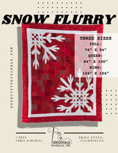 Load image into Gallery viewer, Snow Flurry Pattern
