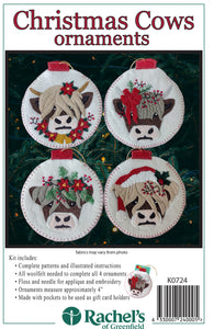 Ornament Kit - Christmas Cows