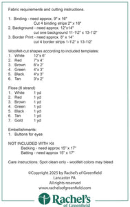 Snowman Kit & Pattern