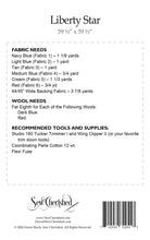 Load image into Gallery viewer, Liberty Star Pattern<BR>Sew Cherished
