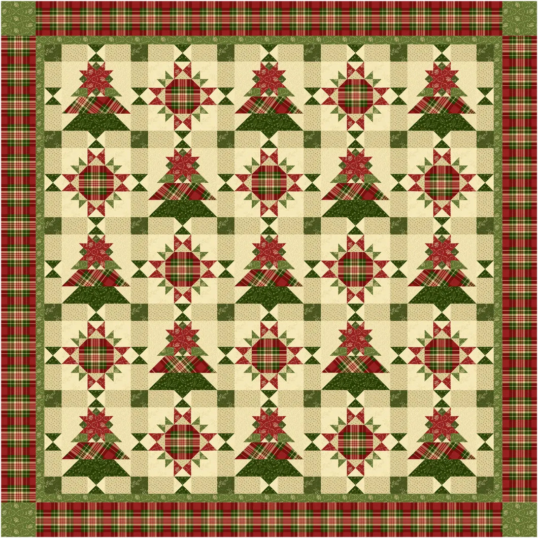 Cozy Country Christmas<BR>Kit & Pattern