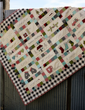 Load image into Gallery viewer, Hometown Christmas &lt;BR&gt;Quilt Kit &amp; Pattern&lt;BR&gt; Sweetwater Quilt Company
