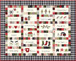 Hometown Christmas <BR>Quilt Kit & Pattern<BR> Sweetwater Quilt Company