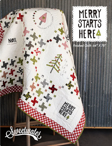 Merry Starts Here Kit and Pattern