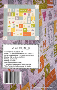 Alphabet Soup Kit & Pattern