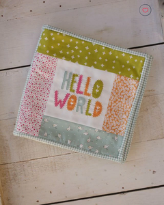 Hello World Kid's Book Kit & Pattern