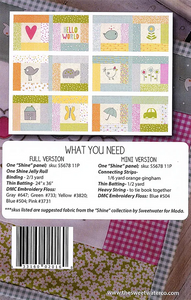 Hello World Kid's Book Kit & Pattern