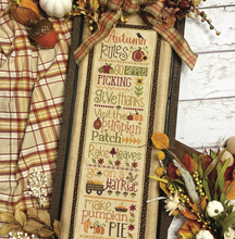 Load image into Gallery viewer, Autumn Rules <BR> Cross Stitch Pattern
