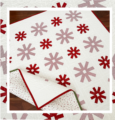 Peppermint Snowflakes